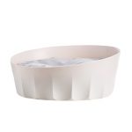 Jordan&JudyHvitRoundPet Cat Nest Sleeping House Bed vaskbar Soft Materialee fra Xiaomi Youpin