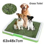 3 Tier Indoor Puppy Dog Pet Potty Training Pee Pad Mat Tray Grass Toilet With Tray